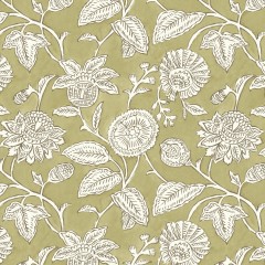 Chaitri Olive Wallpaper
