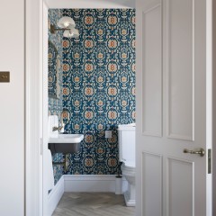 Chapan Indigo Wallpaper