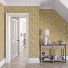 Chapan Ochre Wallpaper