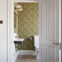 Chapan Olive Wallpaper