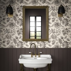 Wallpaper Kamila Charcoal Lifestyle 1