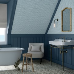 Mudra Blue Wallpaper