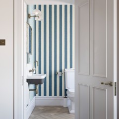 Rama Indigo Wallpaper