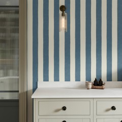 Rama Indigo Wallpaper