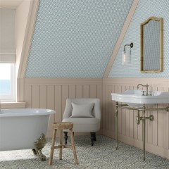 Sana Denim Wallpaper