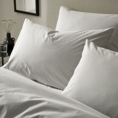 Organic Cotton Dove Bedding Set Detail