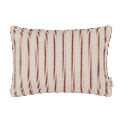 Aline Rust Printed Cotton Cushion 55cm x 38cm