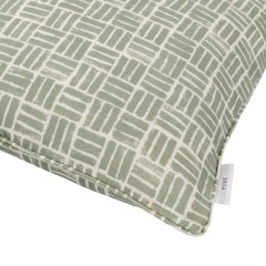 cushion atlas sage self piped edge detail