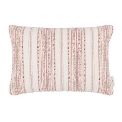 cushion bodo stripe ginger self piped edge main