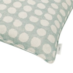 Jebel Duck Egg Printed Cotton Cushion 43cm x 43cm