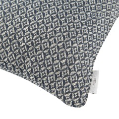 cushion jina indigo self piped edge detail