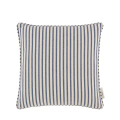 Jovita Indigo Woven Cushion 43cm x 43cm