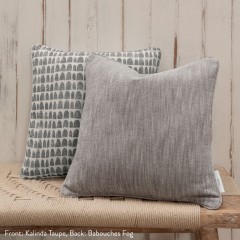 Kalinda Taupe Woven Cushion 43cm x 43cm