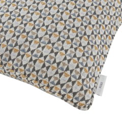 cushion nala ochre self piped edge detail