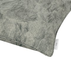 cushion namatha charcoal self piped edge detail