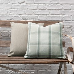 Oba Sage Woven Cushion 43cm x 43cm