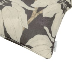 Pondicherry Smoke Printed Cotton Cushion 50cm x 50cm