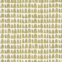 Babouches Moss Printed Cotton Fabric