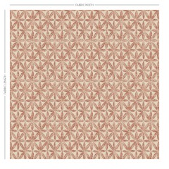 Bandhani Rust Printed Cotton Fabric