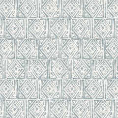 Ellora Steel Blue Printed Cotton Fabric