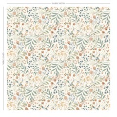 Hina Bay Rose Printed Cotton Fabric