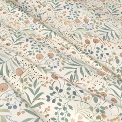 Fabric Hina Bay Rose Print Wave