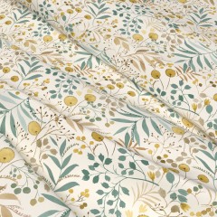 Fabric Hina Marigold Print Wave