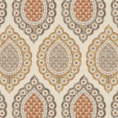 Fabric Indienne Spice Print Flat