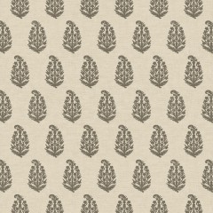 Indira Charcoal Printed Cotton Fabric