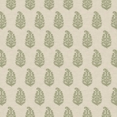 Indira Sage Printed Cotton Fabric