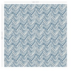 Kelim Ocean Printed Cotton Fabric