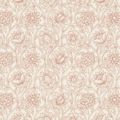 Lotus Bay Rose Printed Cotton Fabric