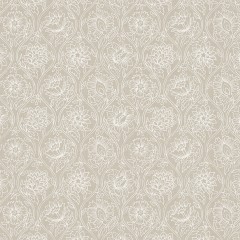 fabric lotus linen print flat