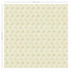 Lotus Moss Printed Cotton Fabric