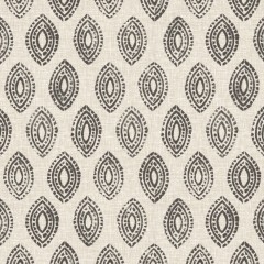 Marra Charcoal Printed Cotton Fabric