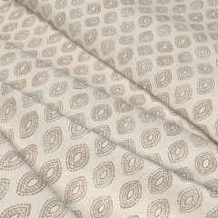 Fabric Marra Taupe Print Wave