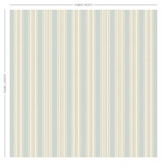 Nimes Mist Blue Printed Cotton Fabric