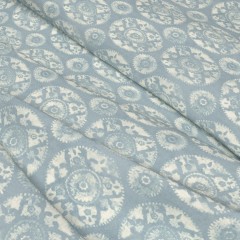 Fabric Nubra Denim Print Wave