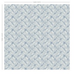 Odila Denim Printed Cotton Fabric