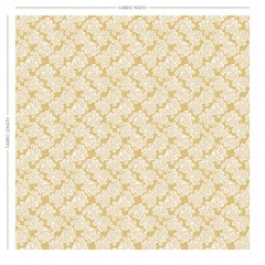 Odila Honey Printed Cotton Fabric