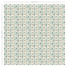 Odisha Teal Printed Cotton Fabric