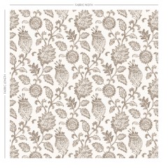 Palais Clay Printed Cotton Fabric