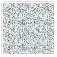 Sati Ocean Printed Cotton Fabric