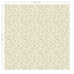 Taree Moss Printed Cotton Fabric