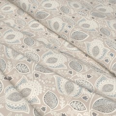 Fabric Varanasi Denim Print Wave