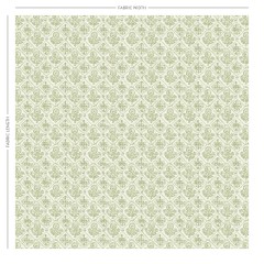 Watika Parsley Printed Cotton Fabric