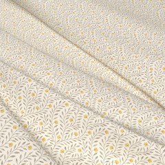 Fabric Yasmina Honey Print Wave