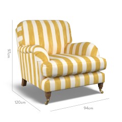 furniture bliss chair tassa grande gold print dimension