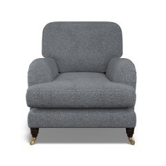 furniture bliss chair yana denim weave front