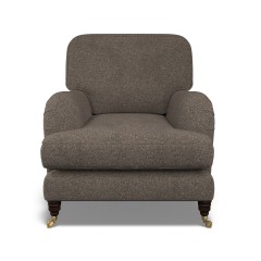 furniture bliss chair yana espresso weave front